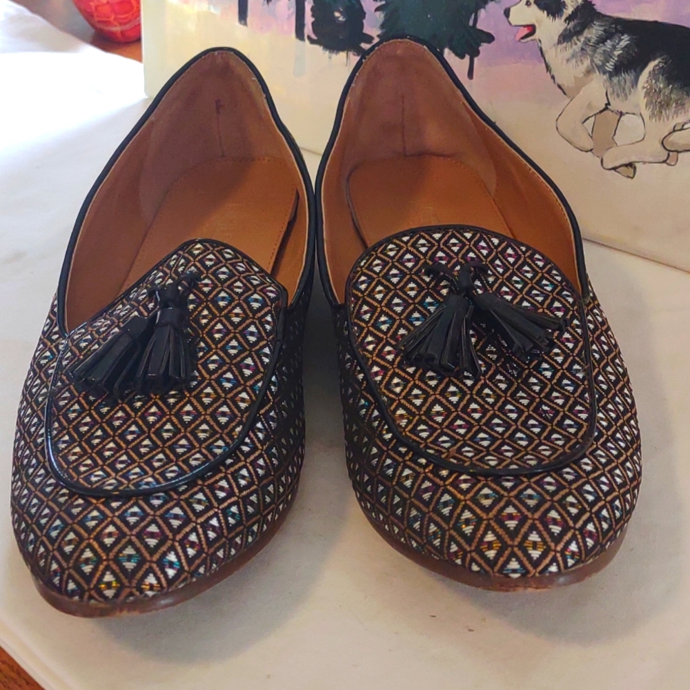 J Crew multi color size 10